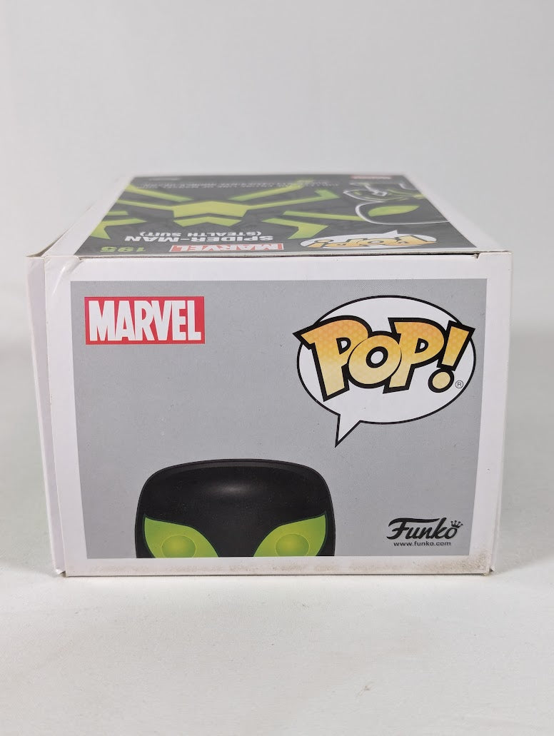 Marvel Spider-Man Stealth Suit (Glow in the Dark) Funko Pop! Vinyl Figure #195