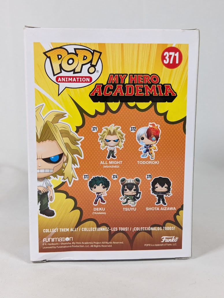 My Hero Academia All Might (Weakened) Funko Pop! Vinyl Figure #371