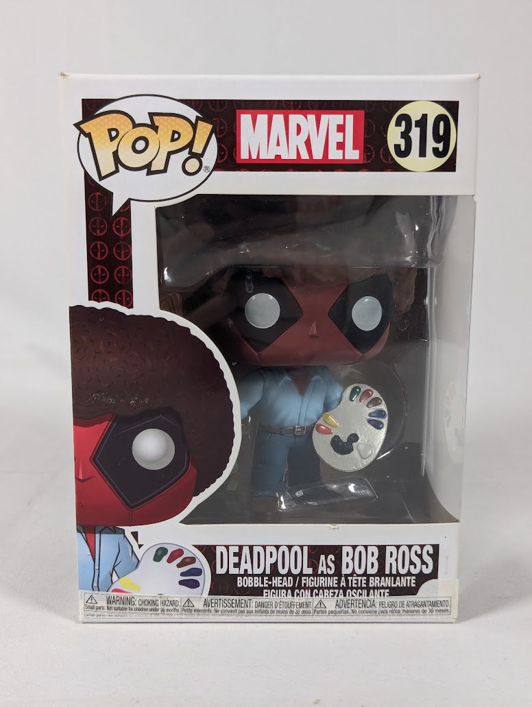 Marvel Deadpool as Bob Ross Funko Pop! Vinyl Figure #319