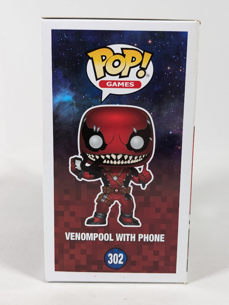 Marvel Contest of Champions Venompool With Phone Funko Pop! Vinyl Figure #302