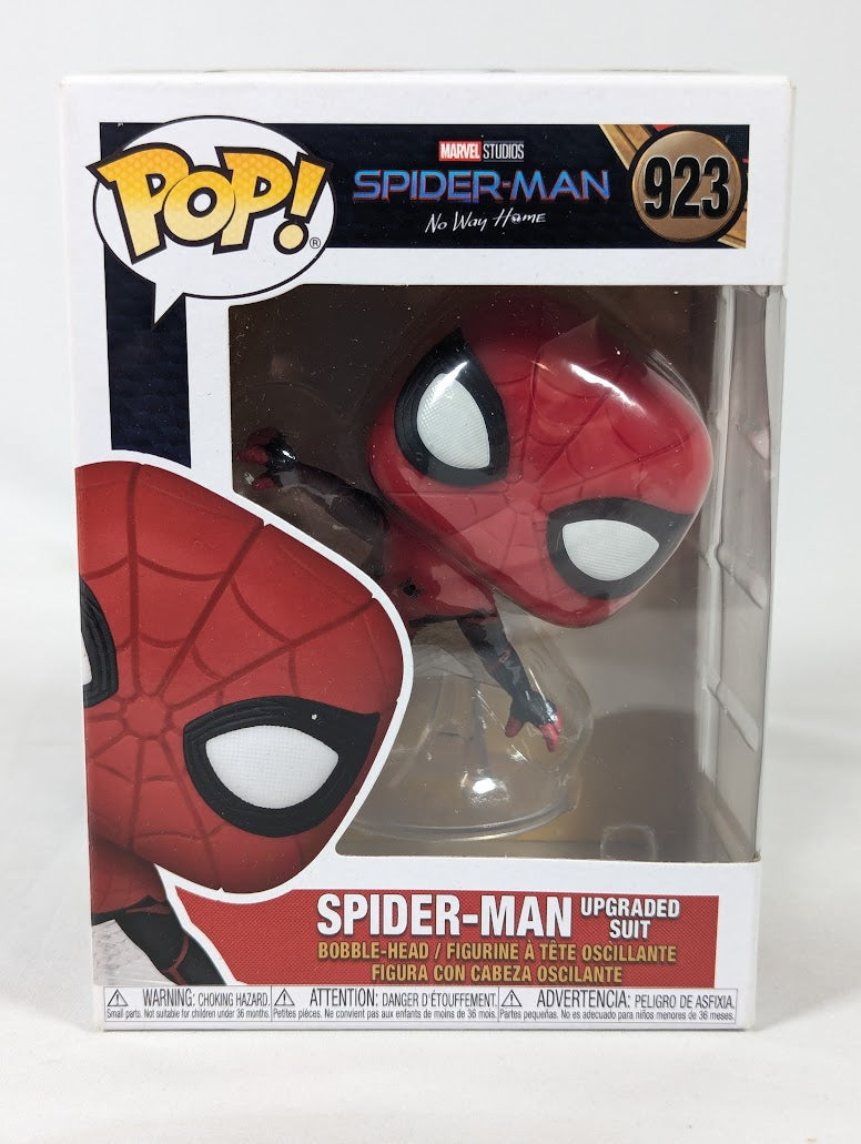 Marvel Spider-Man No Way Home Spider-Man Upgraded Suit Funko Pop! Vinyl Figure #923