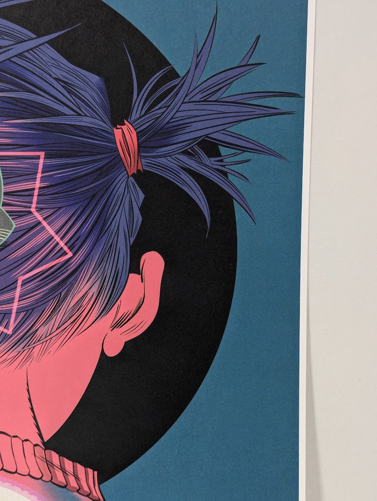 Gorillaz Song Machine Glow in the Dark Poster Print #4 Limited Edition 24/750