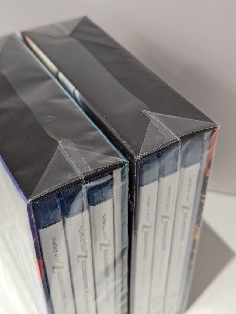 Mobile Suit Gundam Z Memorial Box Blu Ray Part 1 & 2