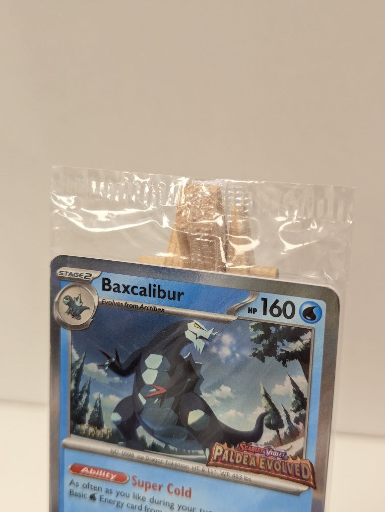 Pokemon TCG Paldea Evolved Sealed Staff Stamped Promo Set 019, 020, 021 & 022