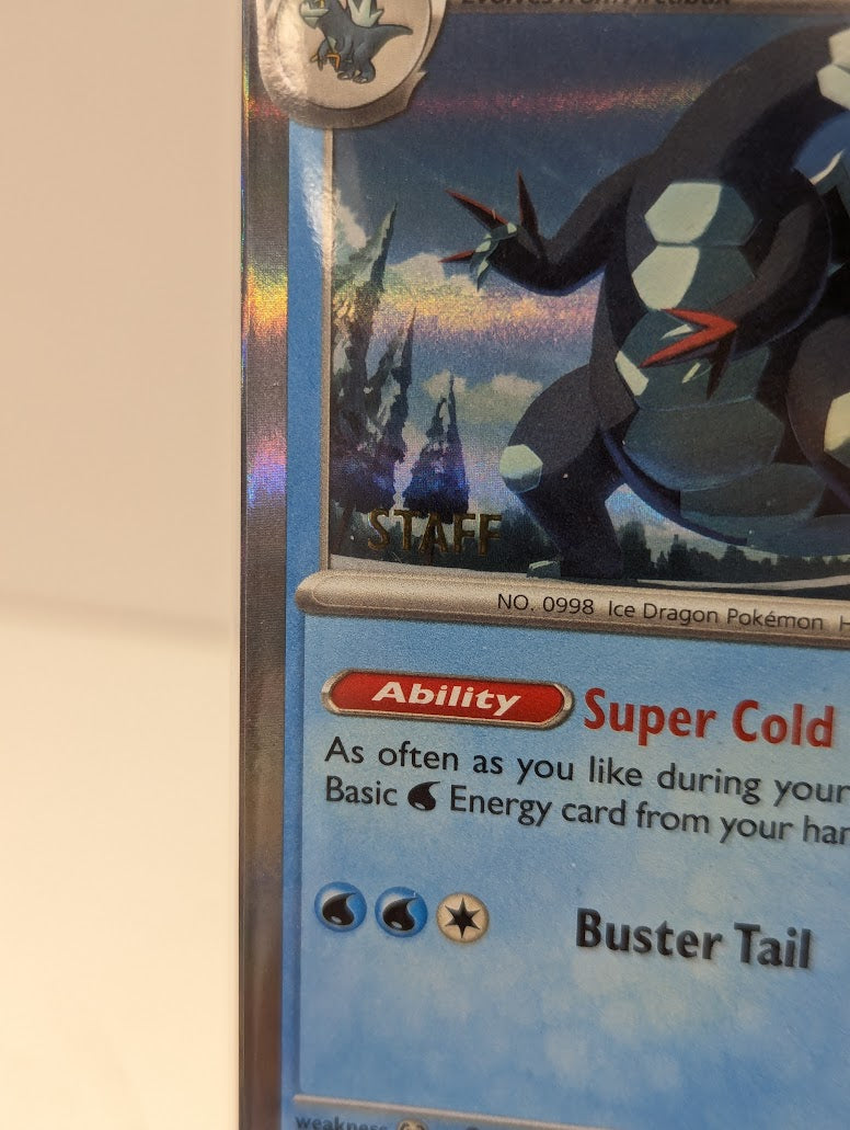 Pokemon TCG Paldea Evolved Sealed Staff Stamped Promo Set 019, 020, 021 & 022
