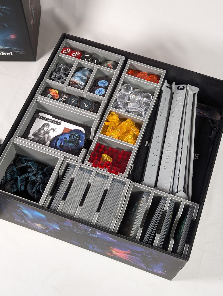 Nemesis Core Base Game & Terrain Expansion Board Game Bundle