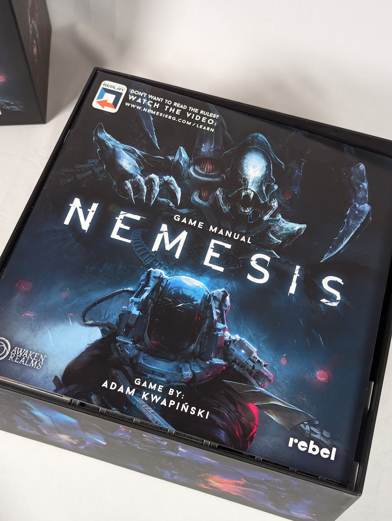 Nemesis Core Base Game & Terrain Expansion Board Game Bundle