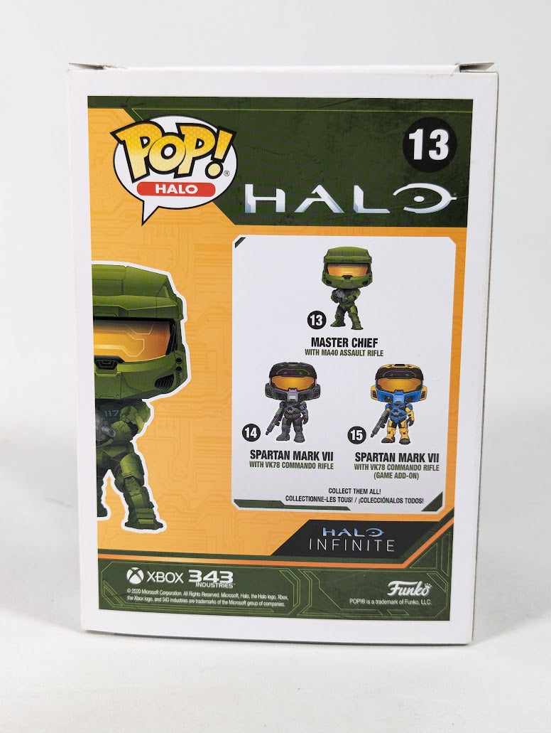 Halo Master Chief With MA40 Assault Rifle Funko Pop! Vinyl Figure #13