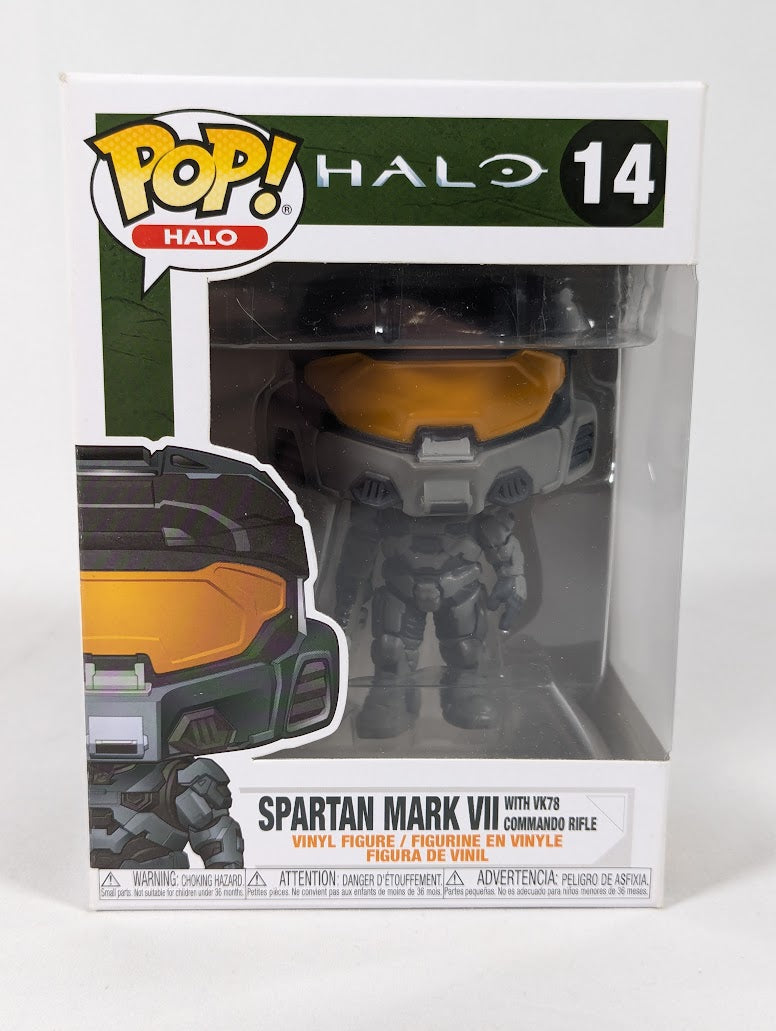 Halo Spartan Mark VII With VK78 Commando Rifle Funko Pop! Vinyl Figure #14