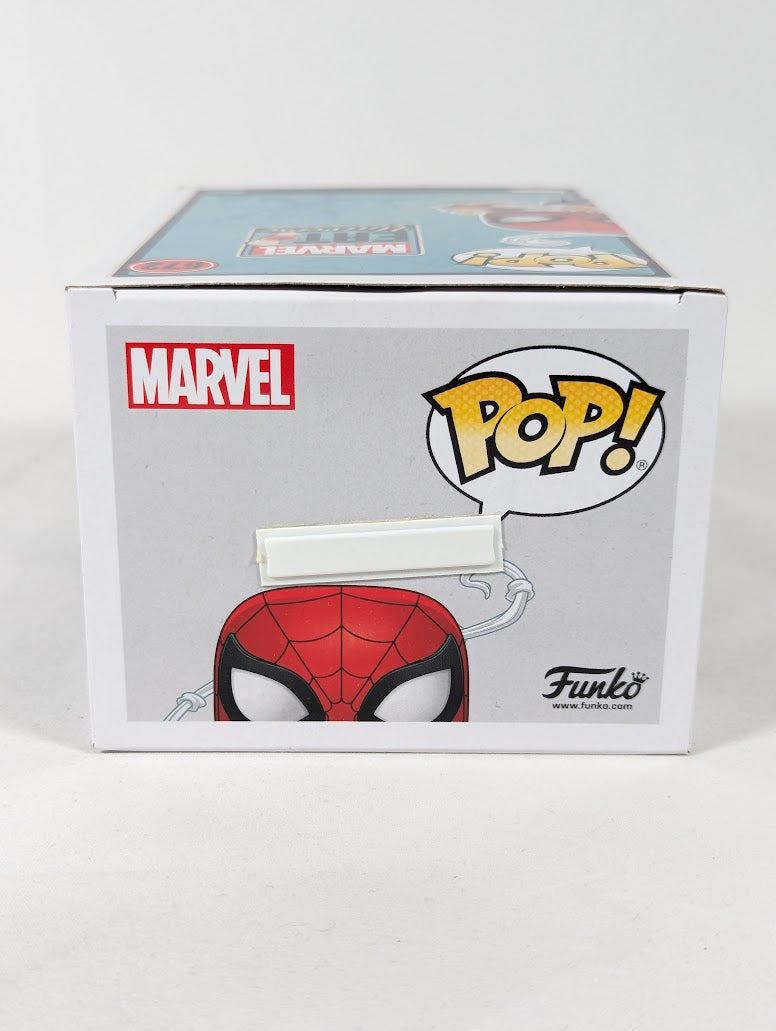 Marvel Spider-Man With Pizza (Eat the Universe) Funko Pop! Vinyl Figure #672