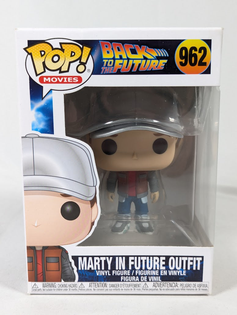 Back to the Future Marty in Future Outfit Funko Pop! Vinyl Figure #962