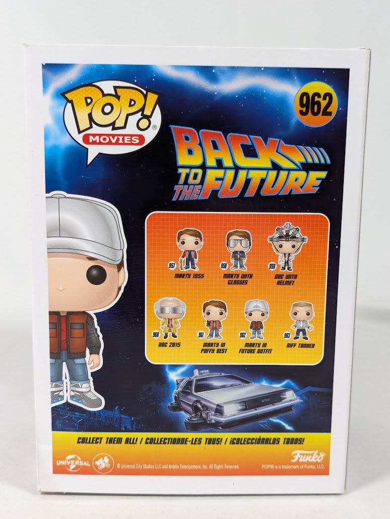 Back to the Future Marty in Future Outfit Funko Pop! Vinyl Figure #962