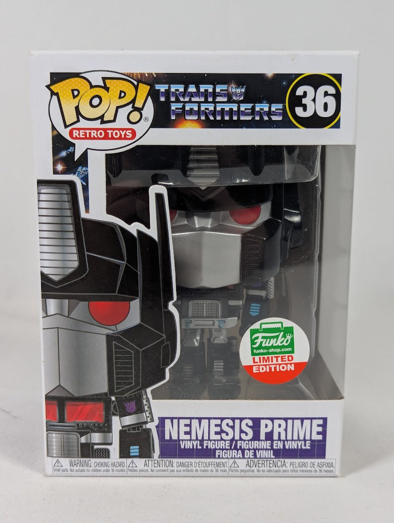 Transformers Nemesis Prime (Funko Shop Limited Edition) Funko Pop! Vinyl Figure #36