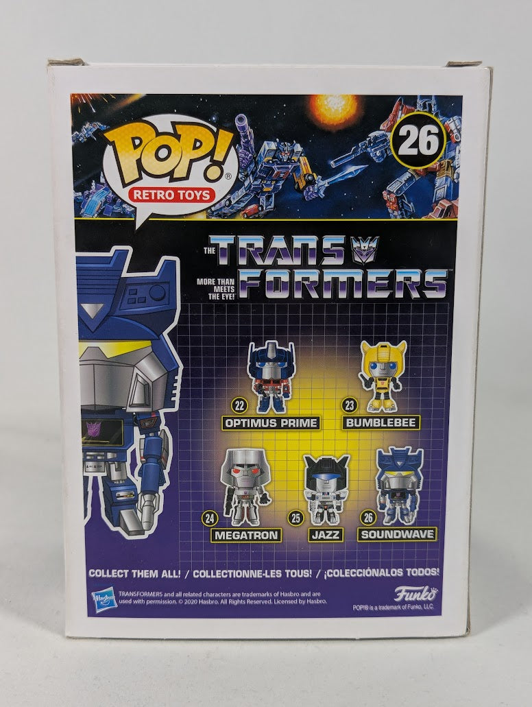 Transformers Soundwave Funko Pop! Vinyl Figure #26