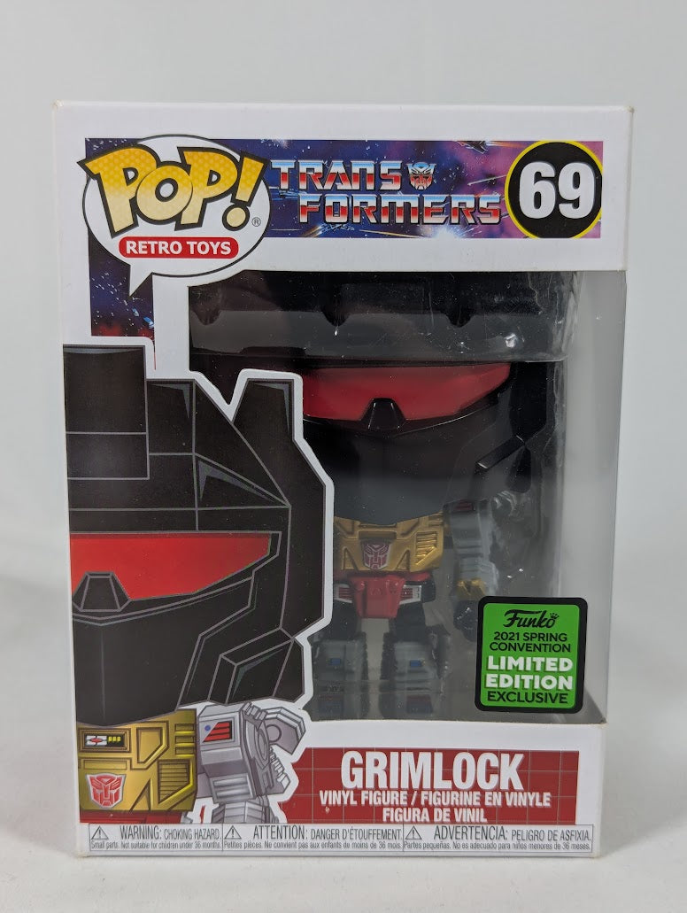 Transformers Grimlock (2021 Spring Convention Exclusive) Funko Pop! Vinyl Figure #69
