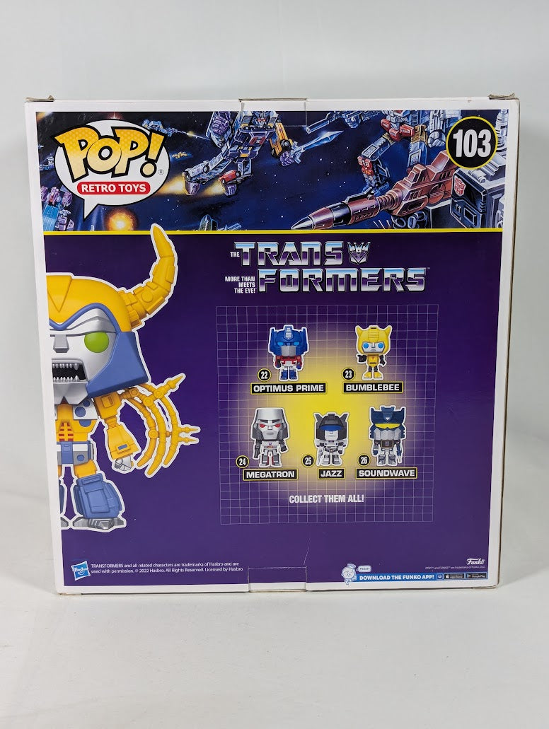 Transformers Unicron (2022 Summer Convention Exclusive) Jumbo Funko Pop! Vinyl Figure #103
