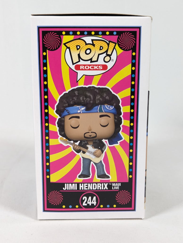Authentic Hendrix Jimi Hendrix Maui Live Funko Pop! Vinyl Figure #244