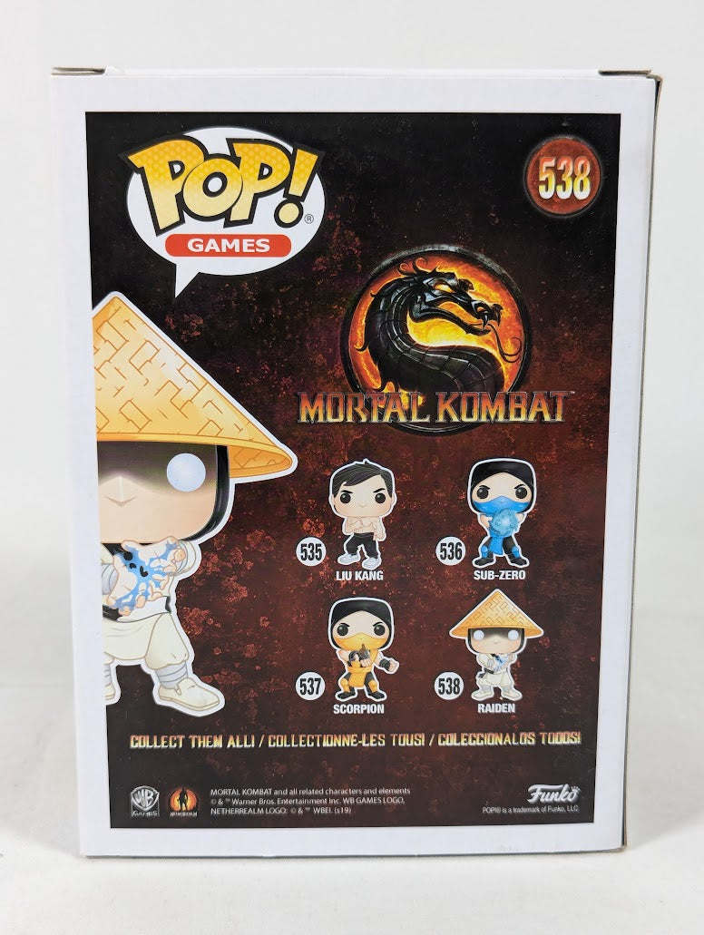 Mortal Kombat Raiden Funko Pop! Vinyl Figure #538
