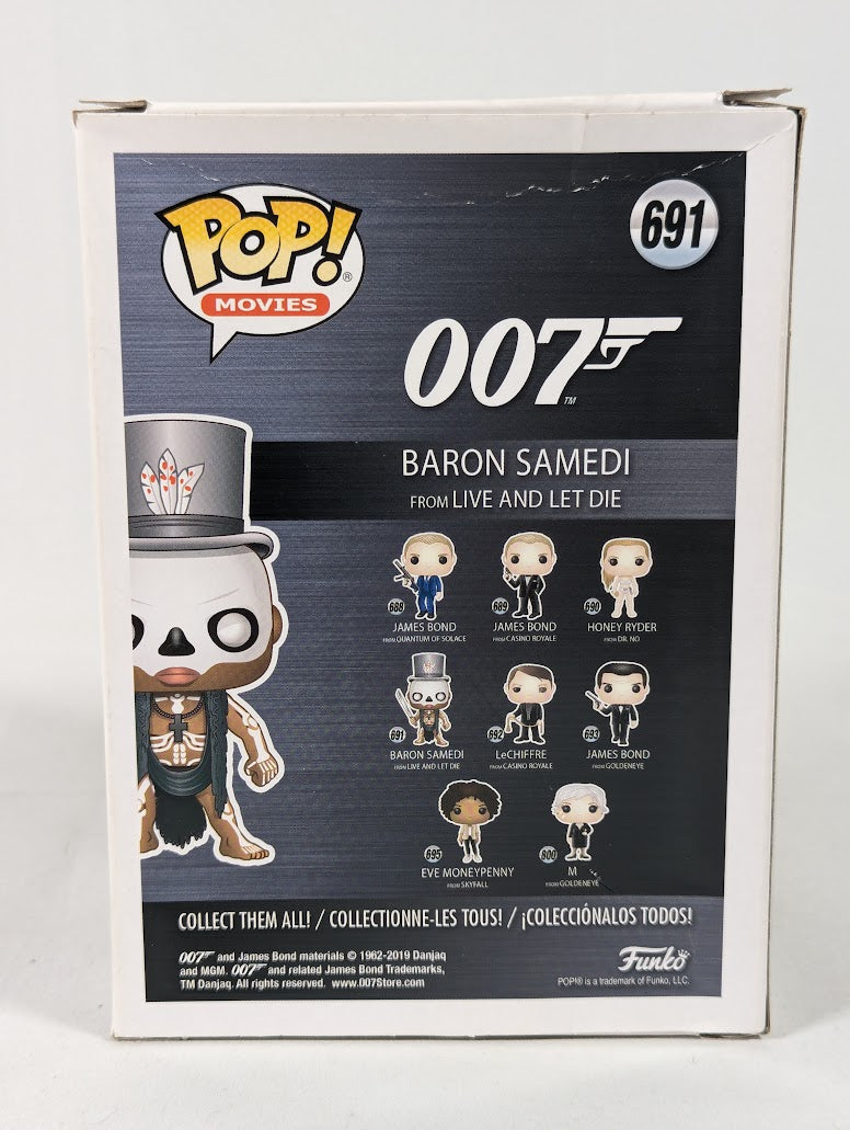 007 James Bond Baron Samedi From Live and Let Die Funko Pop! Vinyl Figure #691