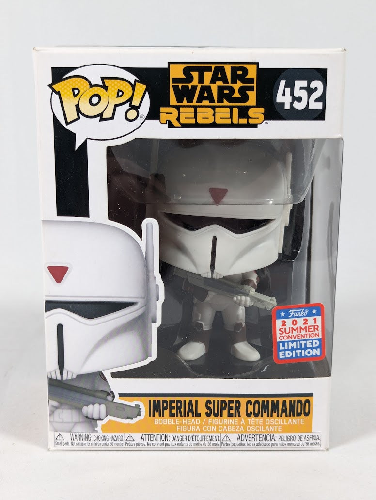 Star Wars Rebels Imperial Super Commando (2021 Summer Convention) Funko Pop! Vinyl Figure #452