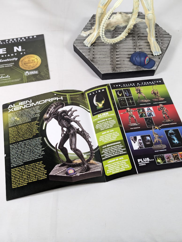 Alien Xenomorph Glow in the Dark Comic Con Exclusive Variant #1 Eaglemoss Hero Collector Mega Statue Limited Edition 157/200