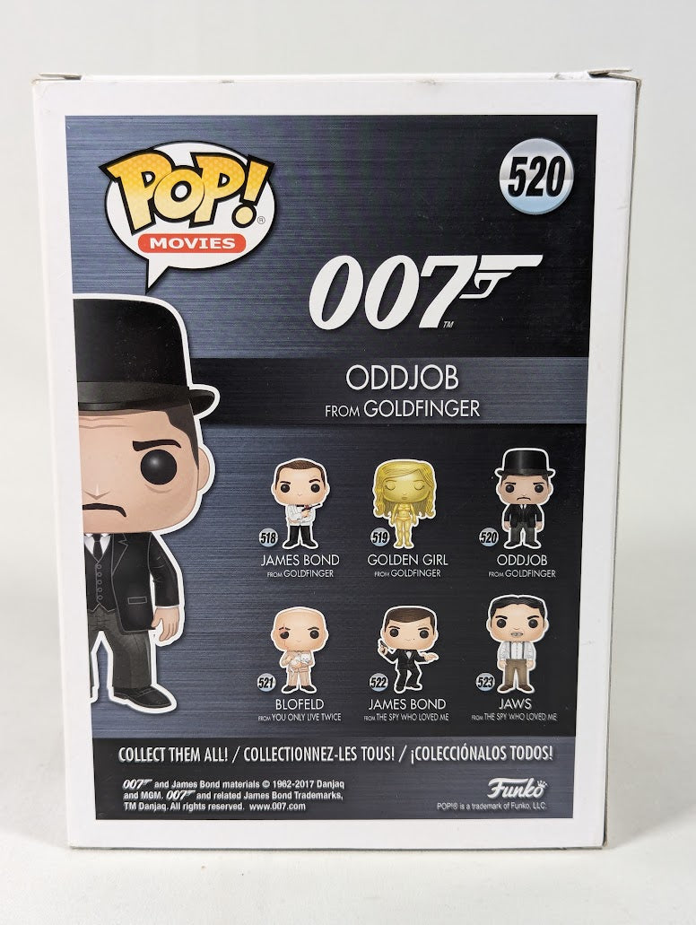007 James Bond Oddjob From Goldfinger Funko Pop! Vinyl Figure #520