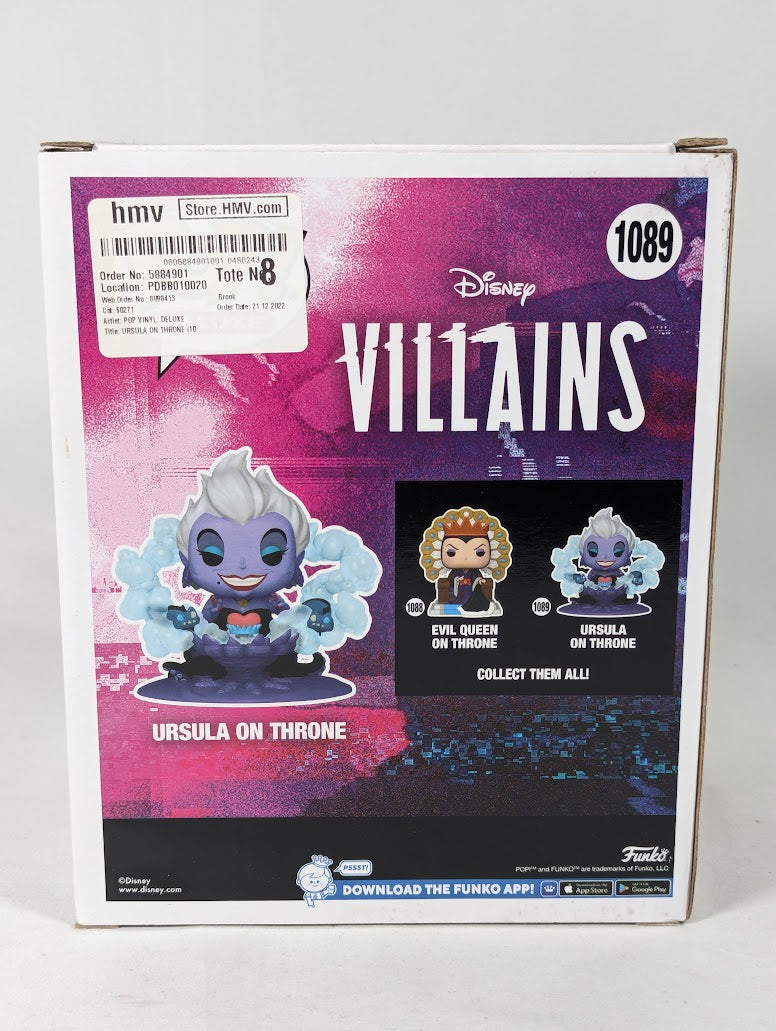 Disney Villains Ursula on Throne Jumbo Funko Pop! Vinyl Figure #1089