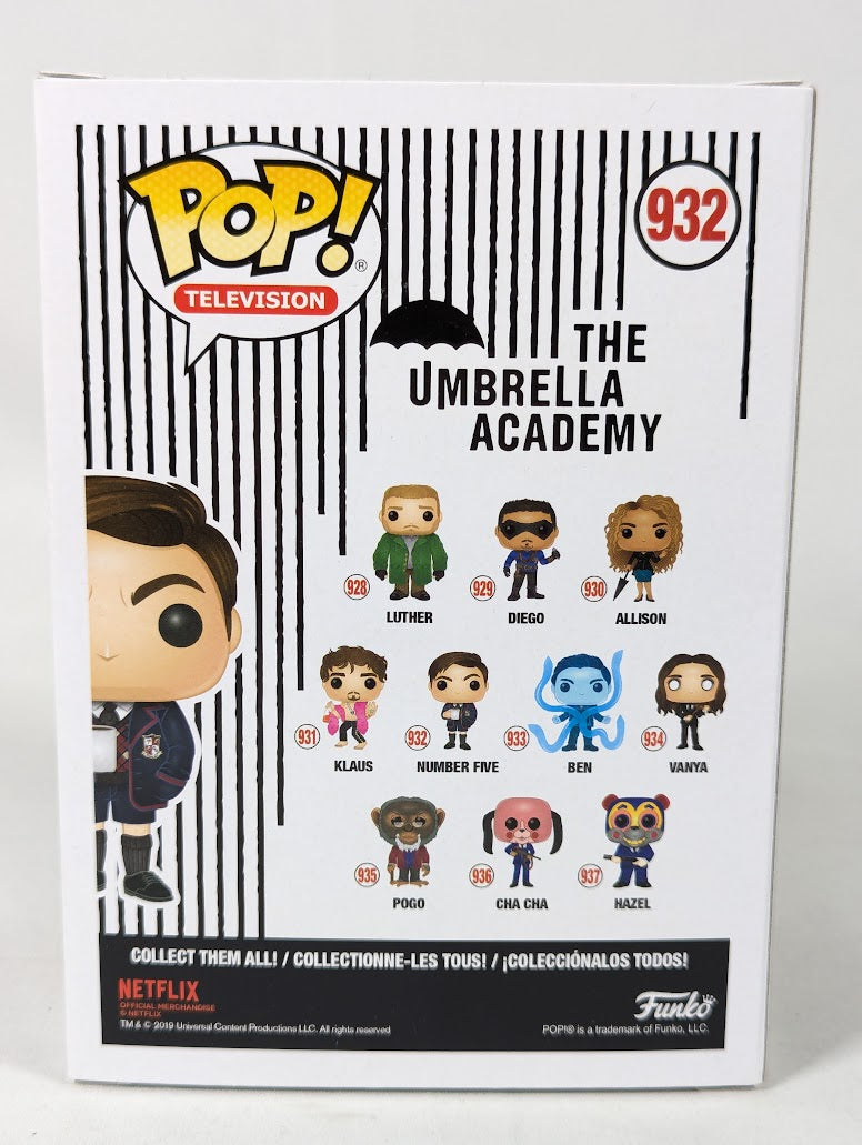 The Umbrella Academy Number Five (Chase) Funko Pop! Vinyl Figure #932