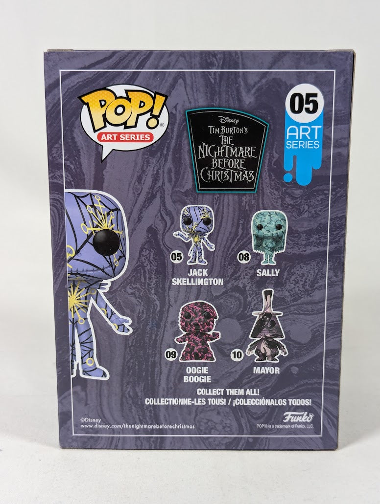 The Nightmare Before Christmas Jack Skellington (Art Series) Funko Pop! Vinyl Figure #05