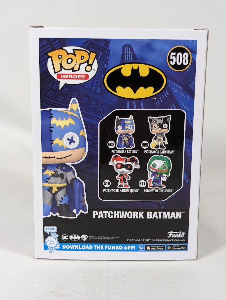 DC Comics Patchwork Batman Funko Pop! Vinyl Figure #508