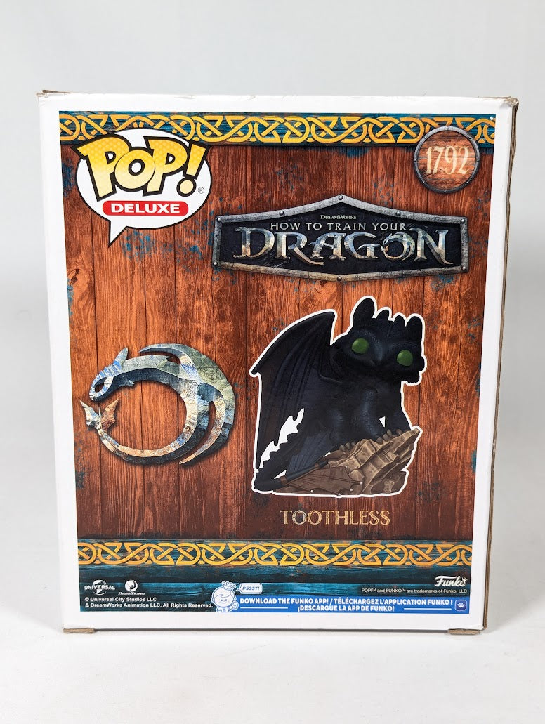 How to Train Your Dragon Toothless Funko Pop! Deluxe Vinyl Figure #1792