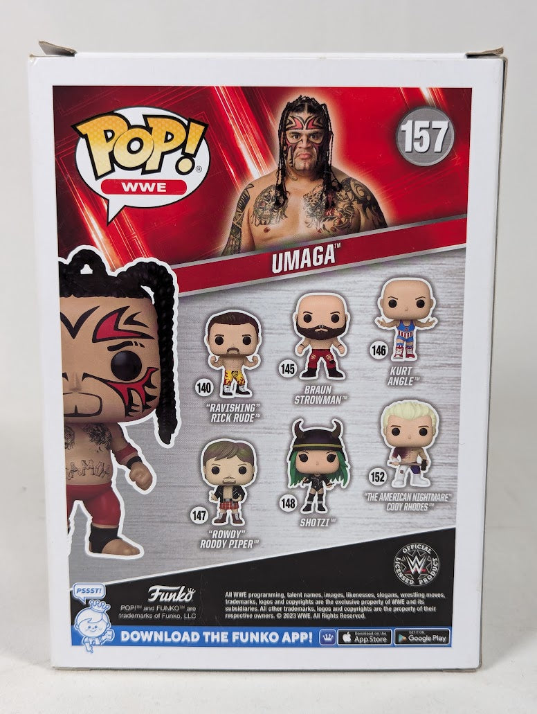 WWE Umaga (Fanatics Exclusive) Funko Pop! Vinyl Figure #157