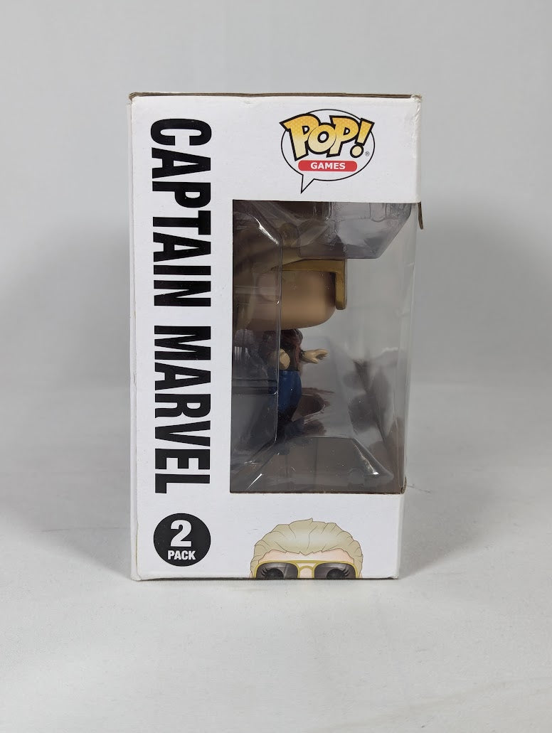 Marvel vs Capcom Infinite Captain Marvel vs Chun-Li Funko Pop! Vinyl Figure 2-Pack
