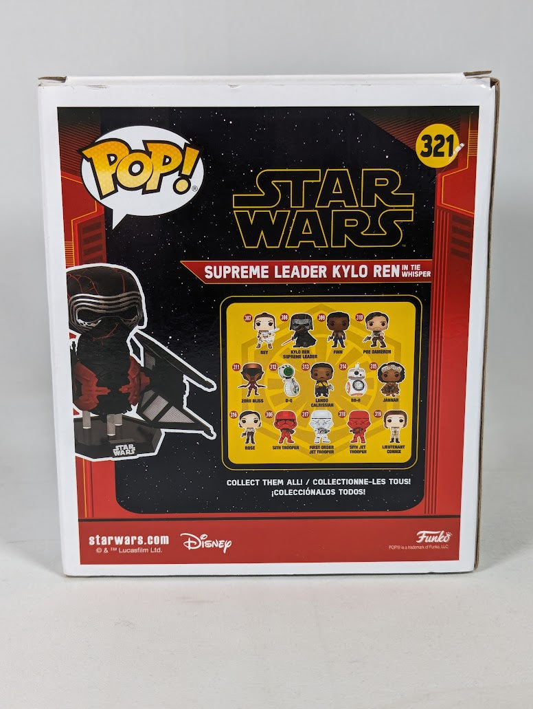 Star Wars Supreme Leader Kylo Ren in the Whisper Funko Pop! Vinyl Figure #321