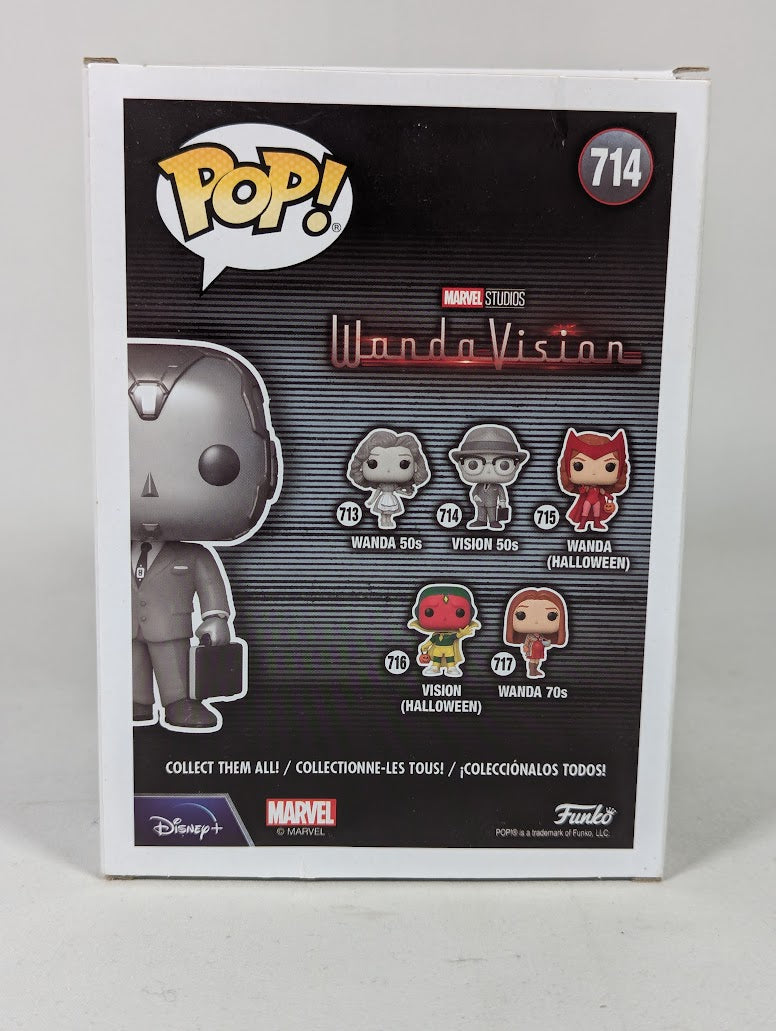 Marvel Wandavision Vision 50s (Chase) Funko Pop! Vinyl Figure #714