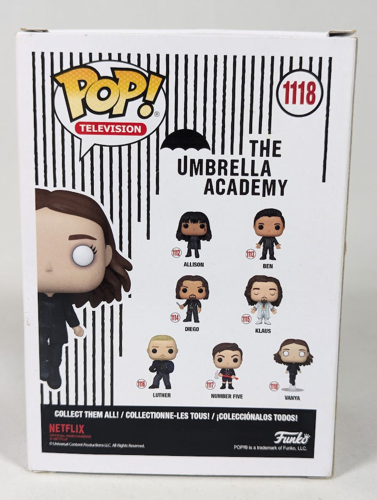 The Umbrella Academy Vanya Funko Pop! Vinyl Figure #1118