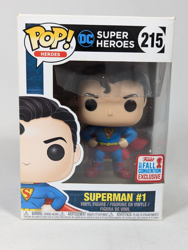 DC Comics Superman #1 (2017 Fall Convention) Funko Pop! Vinyl Figure #215