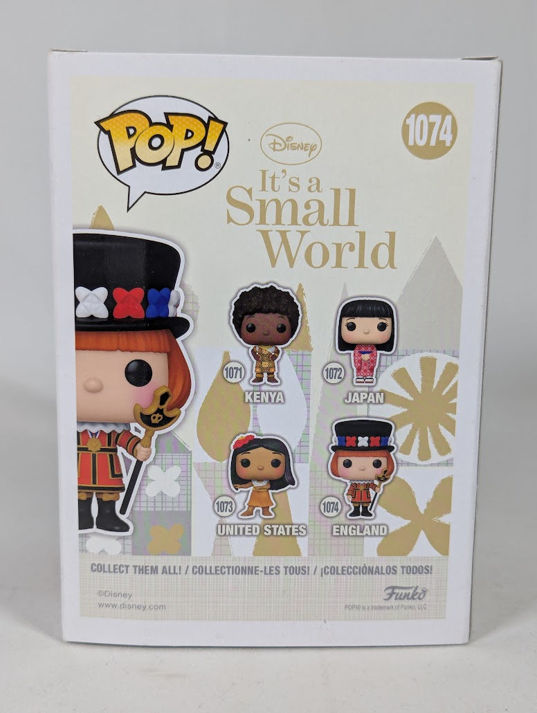 Disney It's a Small World England Funko Pop! Vinyl Figure #1074