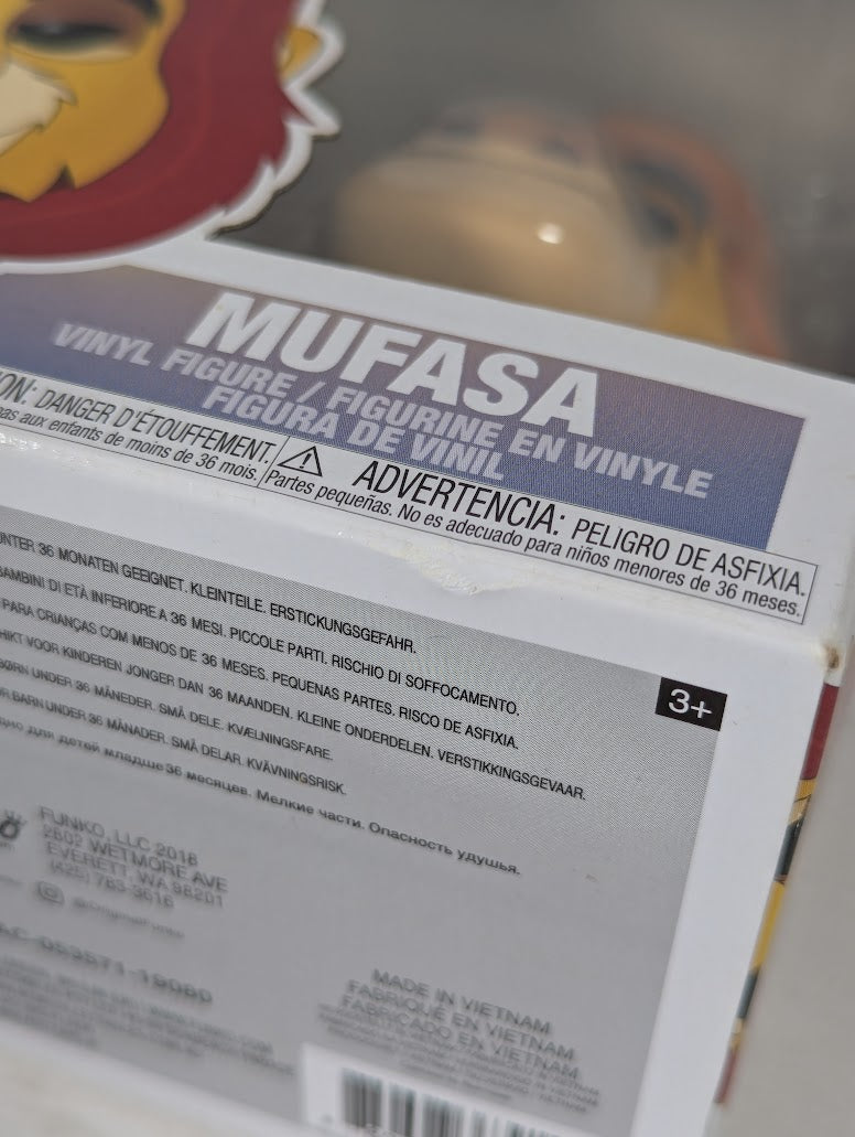 Disney The Lion King Mufasa Funko Pop! Vinyl Figure #495