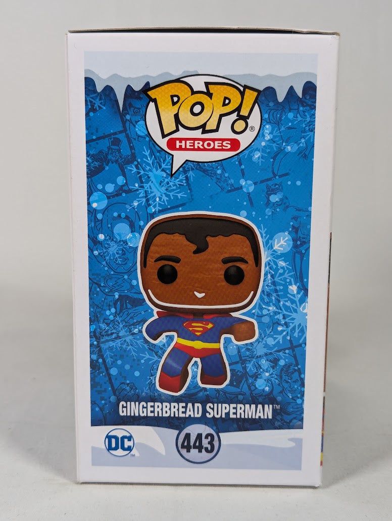 DC Comics Gingerbread Superman Funko Pop! Vinyl Figure #443