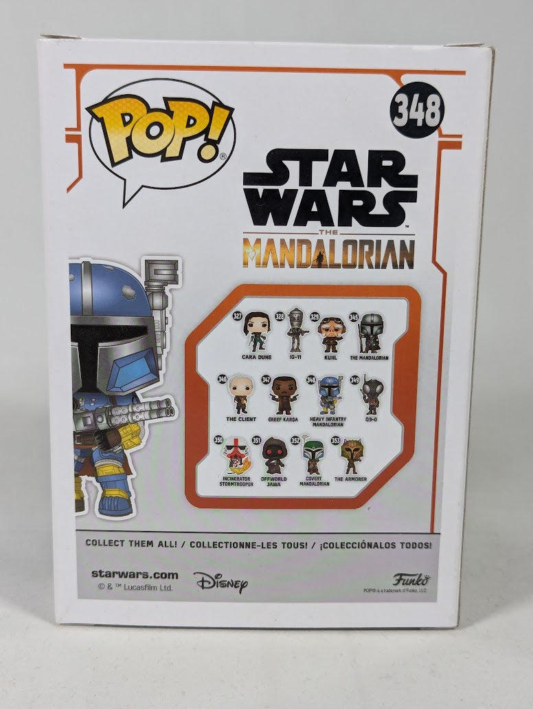 Star Wars The Mandalorian Heavy Infantry Mandalorian Funko Pop! Vinyl Figure #348