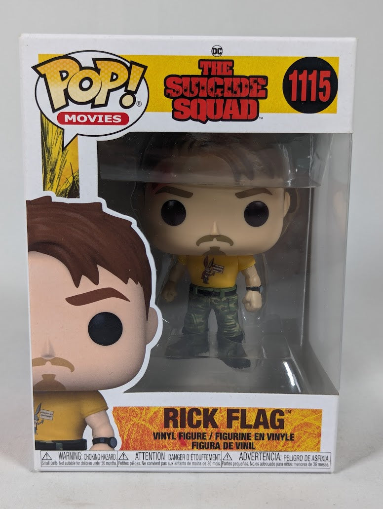 DC Comics The Suicide Squad Rick Flag Funko Pop! Vinyl Figure #1115