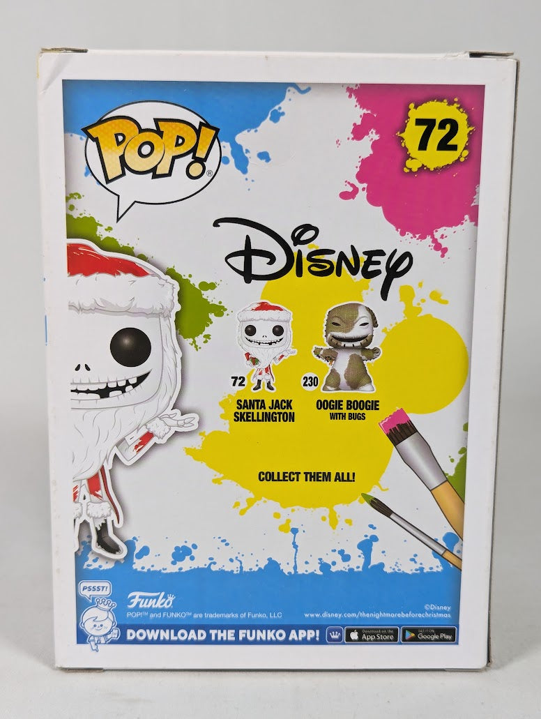 The Nightmare Before Christmas Santa Jack Skellington (DIY Special Edition) Funko Pop! Vinyl Figure #72