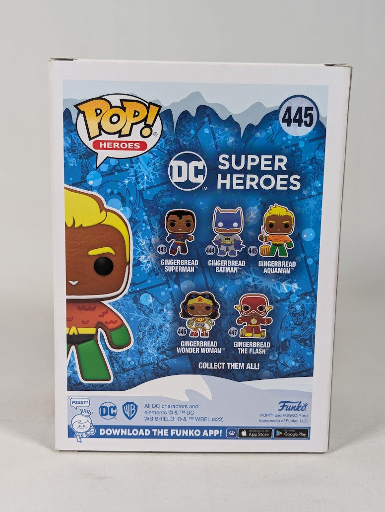 DC Comics Gingerbread Aquaman Funko Pop! Vinyl Figure #445