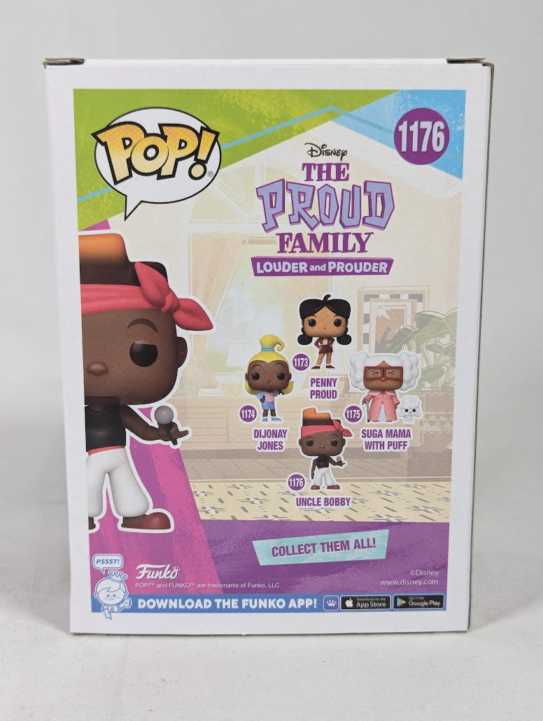 Disney The Proud Family Uncle Bobby Funko Pop! Vinyl Figure #1176