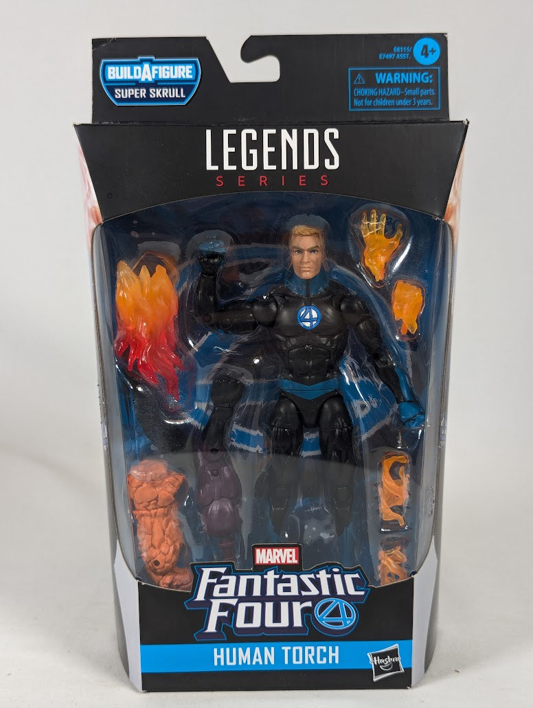 Marvel Legends Fantastic Four Human Torch 2019 Hasbro Action Figure