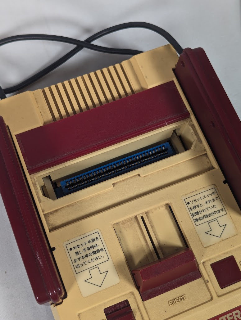Nintendo Famicom Console Bundle With 6 Games (AV Modded - Composite Video Output)