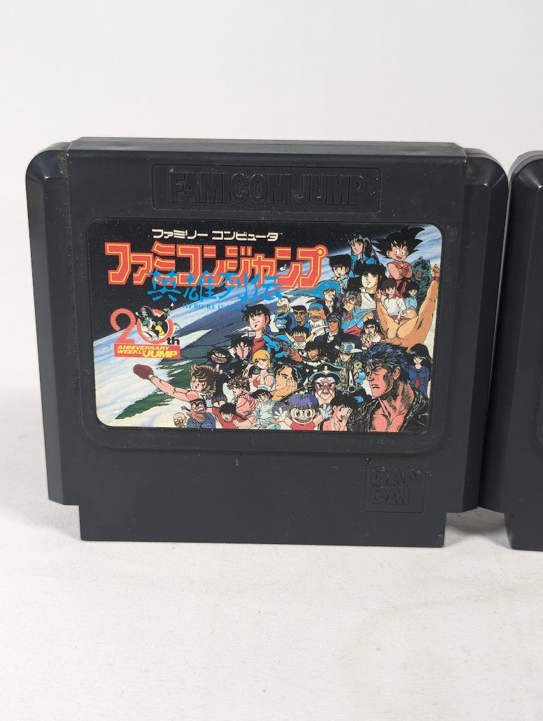 Jump Hero Retsuden & Jump II Saikyo Shichinin Famicom (Cartridges Only)