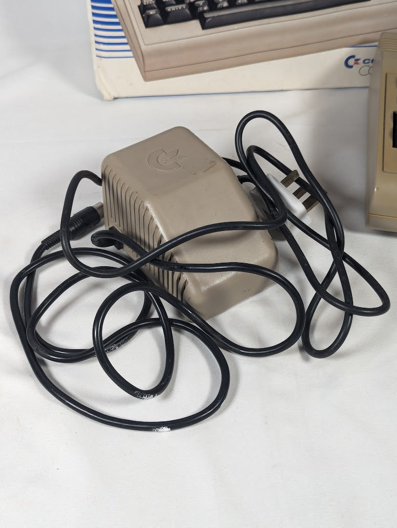 Commadore 64 Micro Computer Bundle With Datasette Model 1530 Cassette Tape Reader & 7 Games
