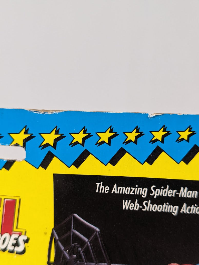 Marvel The Amazing Spider-Man With Real Web Shooting Action 1991 ToyBiz Action Figure